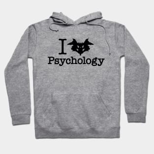 I Heart (Rorschach Inkblot) Psychology Hoodie